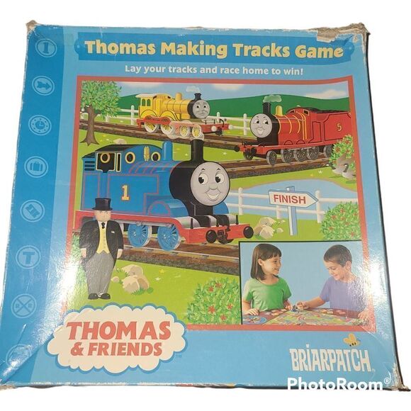Vintage Thomas Making Tracks Game - Picture 1 of 4